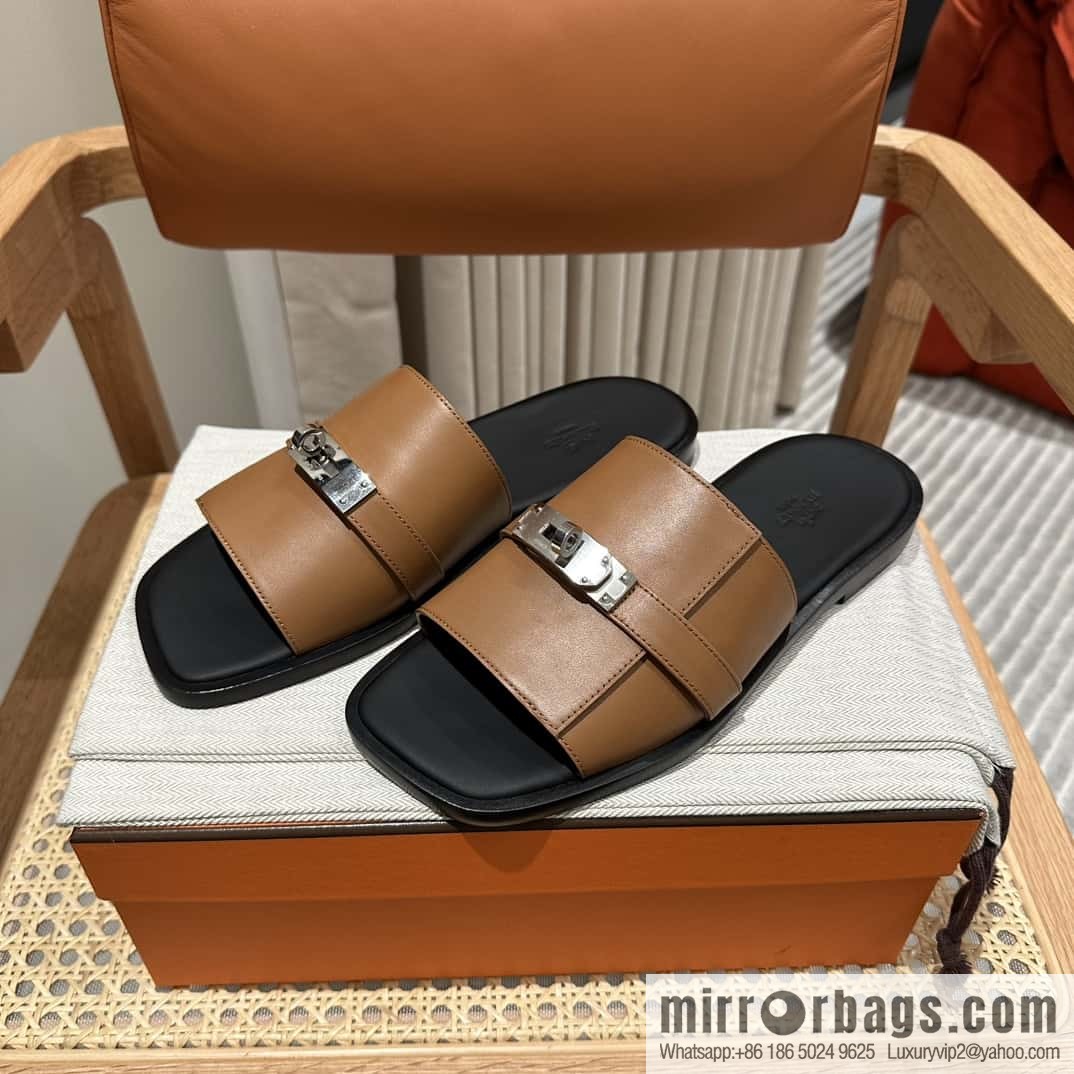 Hermès Kelly Men's Slippers