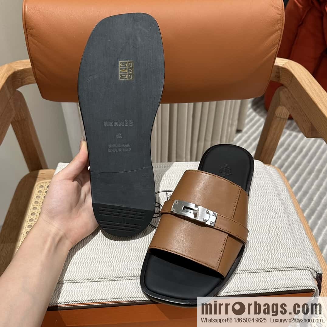 Hermès Kelly Men's Slippers