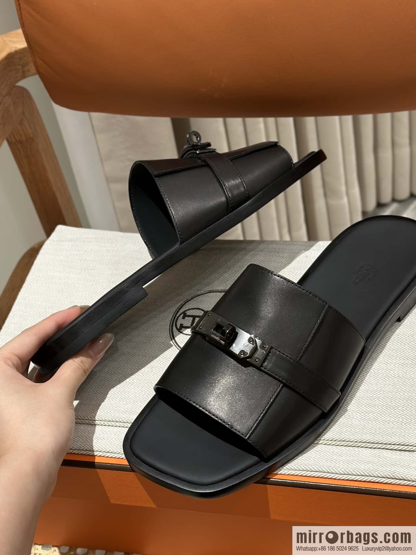 Hermès Kelly Men's Slippers