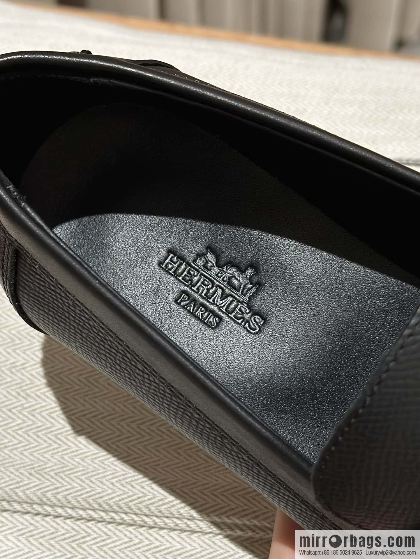Hermès kelly buckle loafers