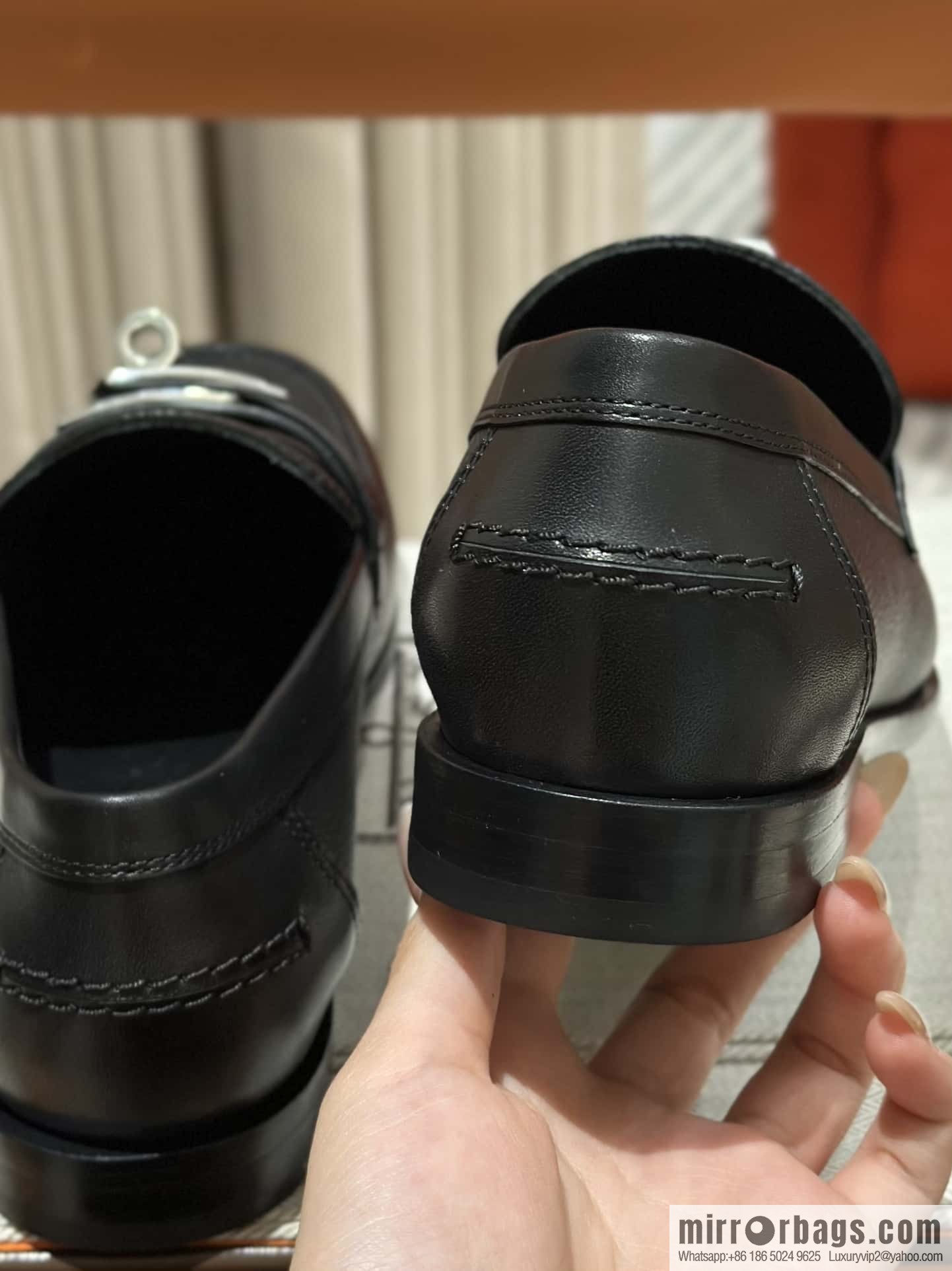 Hermès kelly buckle loafers