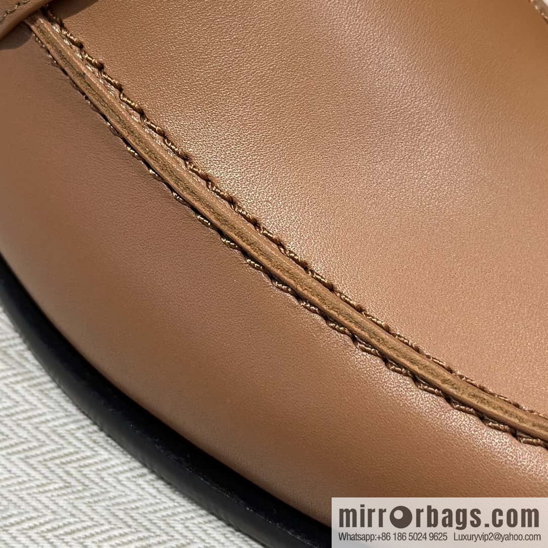 Hermès kelly buckle loafers