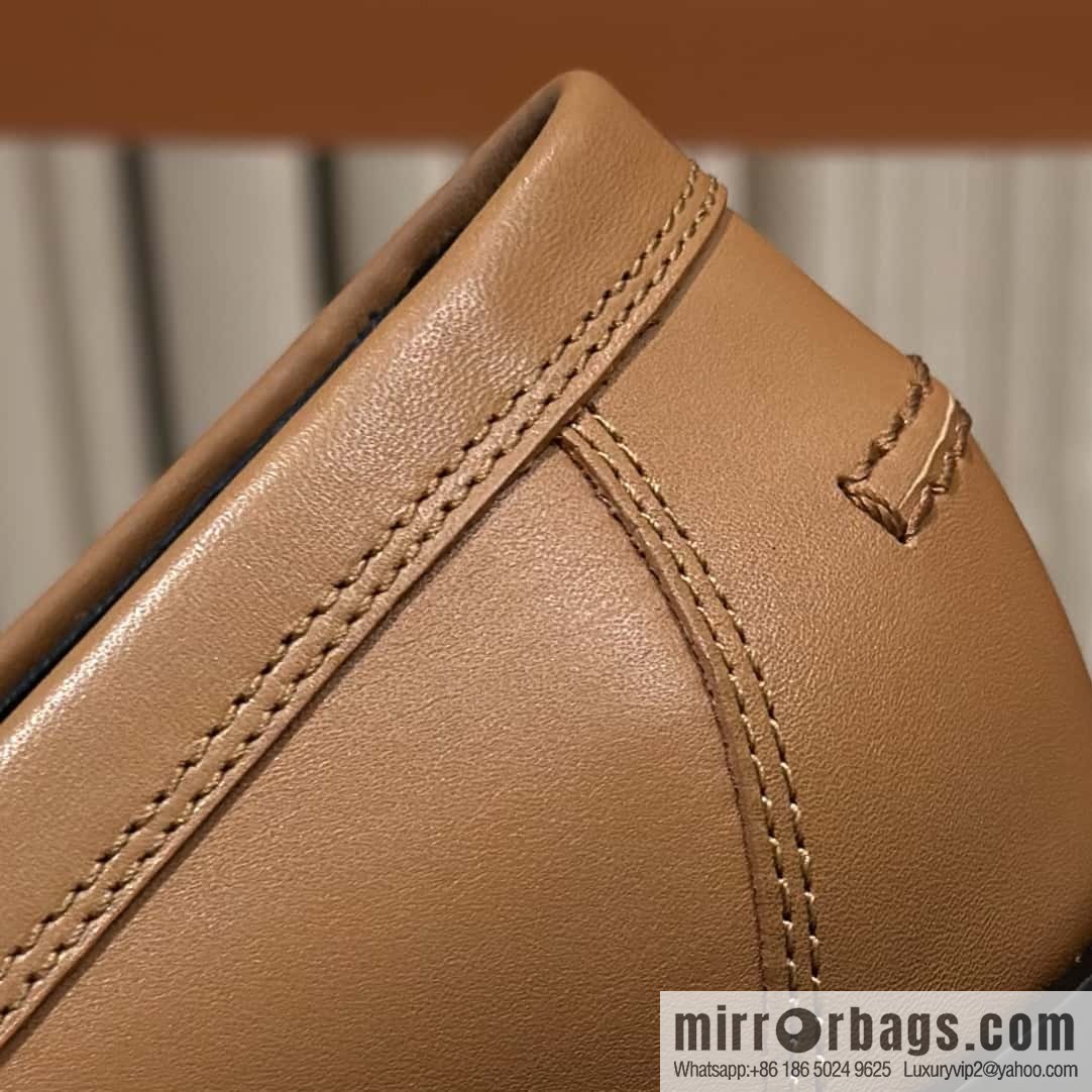 Hermès kelly buckle loafers