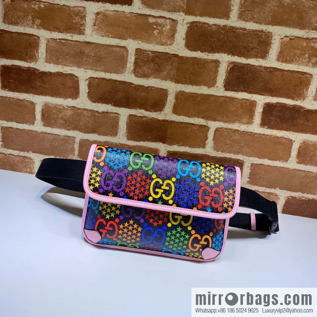 GUCCI Tipping Sugar Powder Fanny Pack 598113