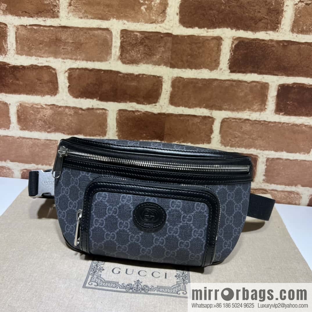 GUCCI GG large fanny pack 733240g glue