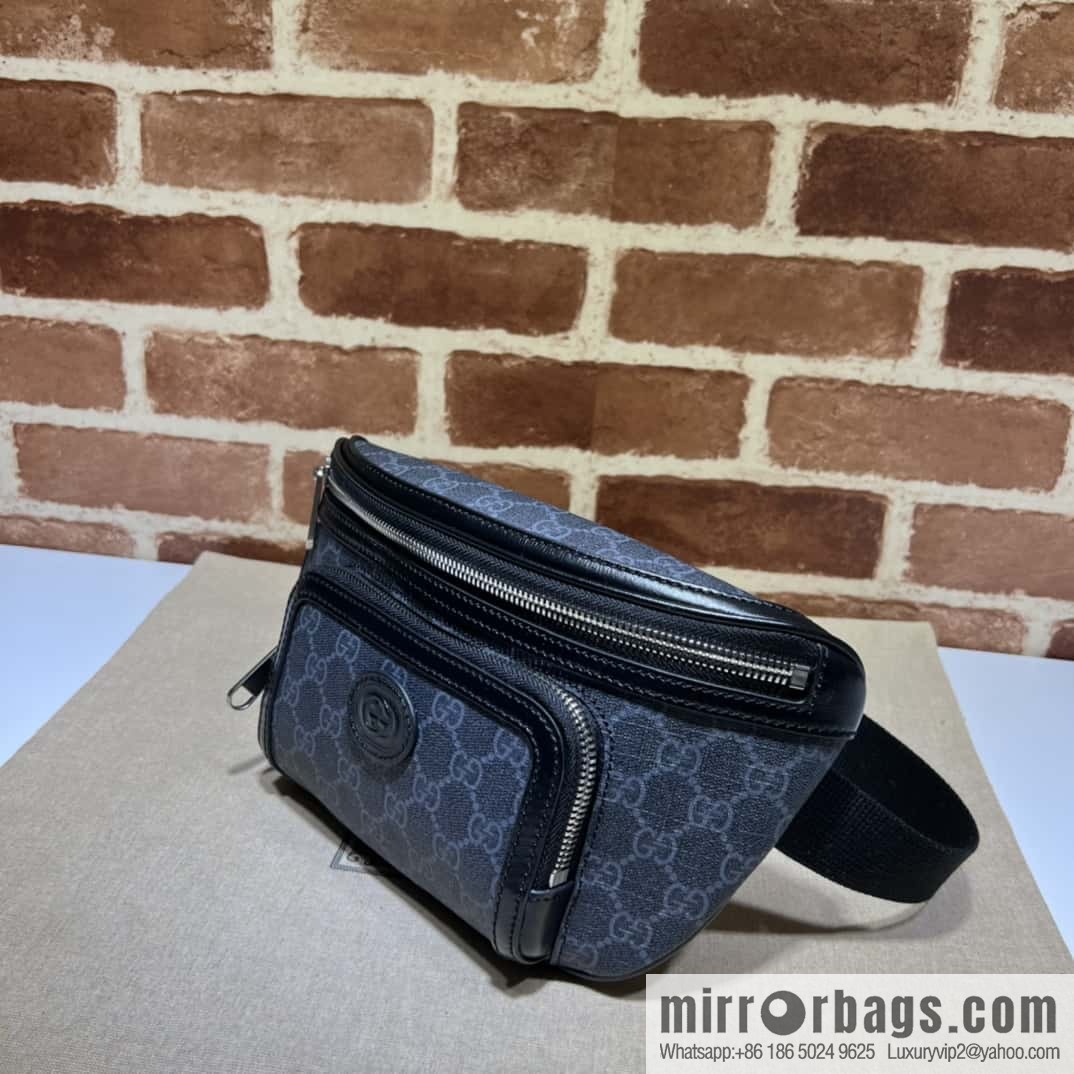 GUCCI GG large fanny pack 733240g glue
