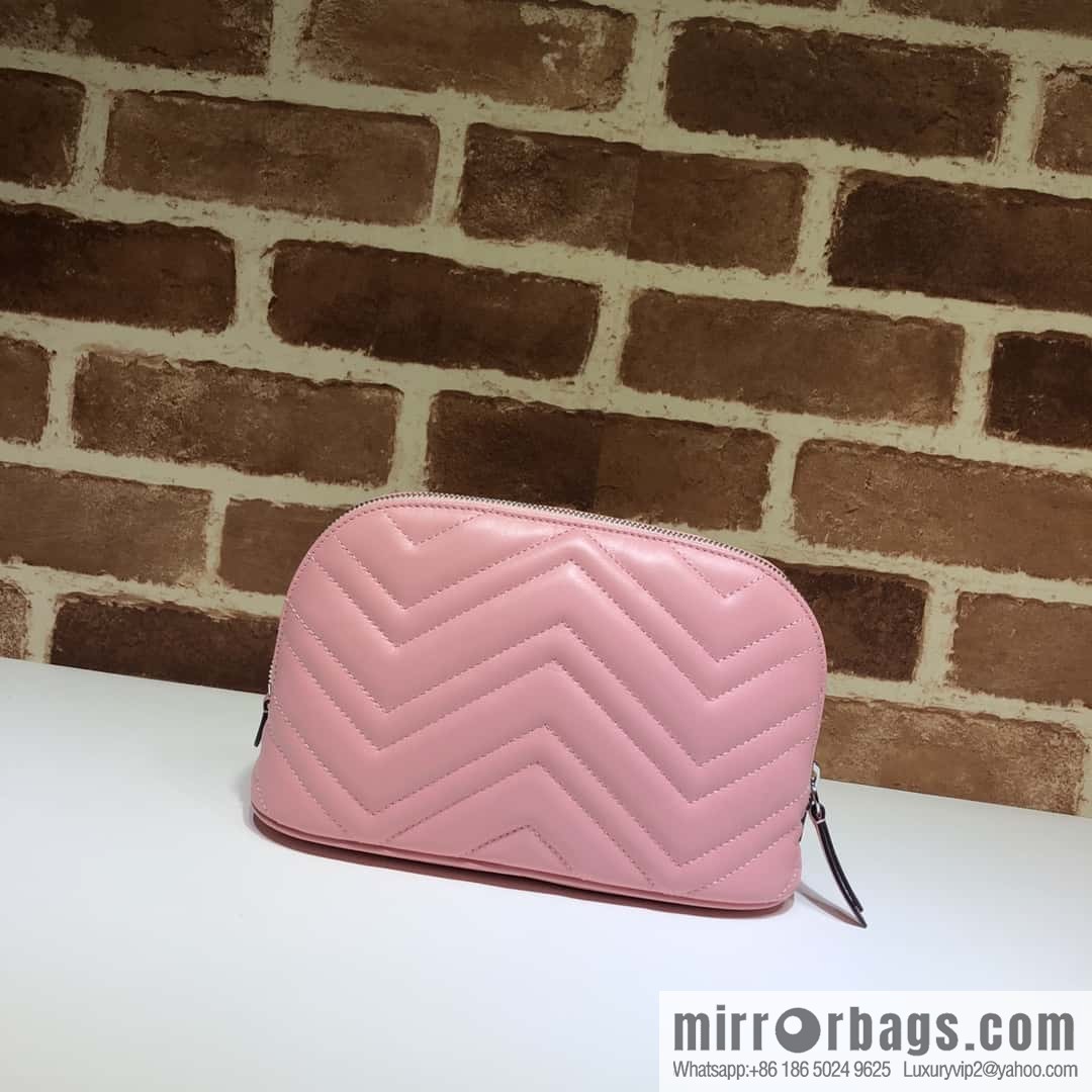 GUCCI GG MARMONT clutch bag 625690 Sakura powder