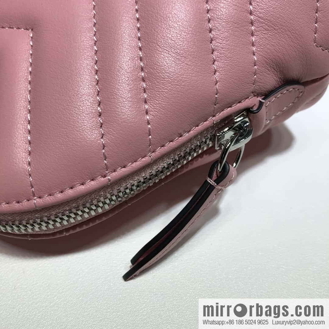 GUCCI GG MARMONT clutch bag 625690 Sakura powder
