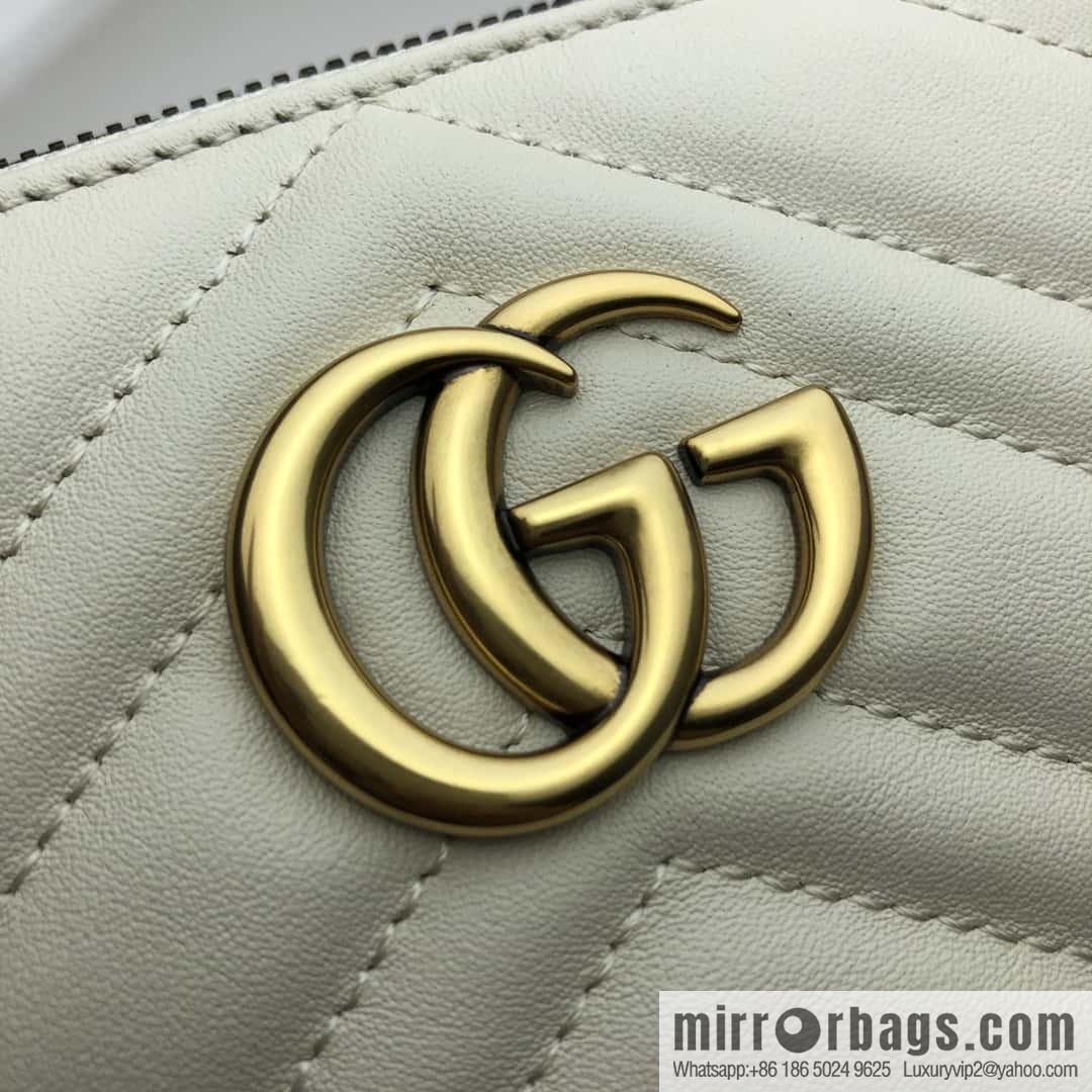 GUCCI GG MARMONT clutch bag 625690 beige
