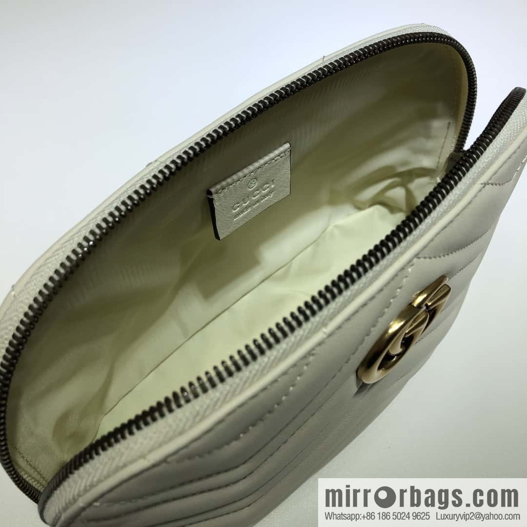 GUCCI GG MARMONT clutch bag 625690 beige