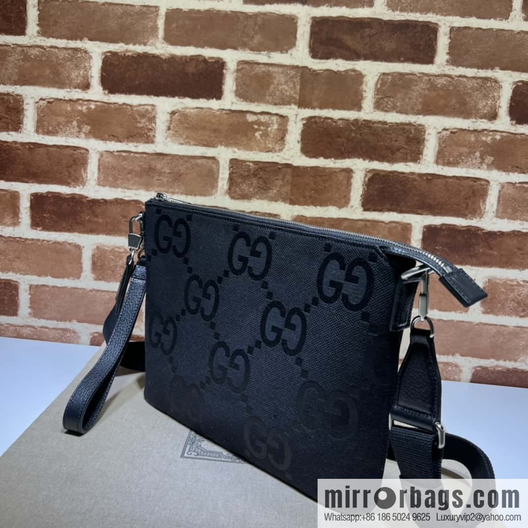 GUCCI super double G medium mail carrier bag 739668 large G gram cloth