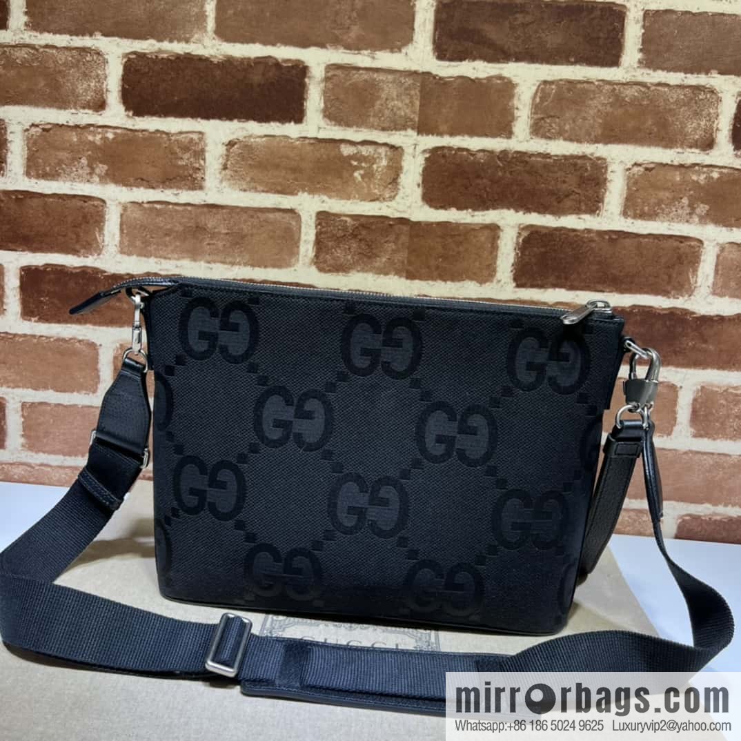 GUCCI super double G medium mail carrier bag 739668 large G gram cloth