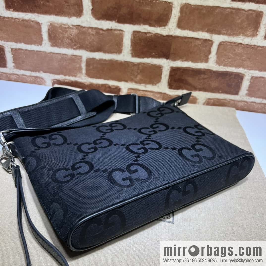 GUCCI super double G medium mail carrier bag 739668 large G gram cloth