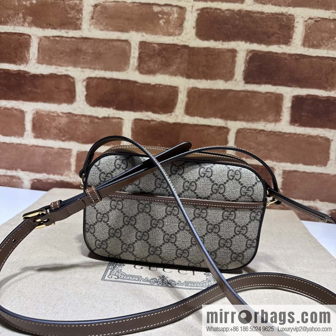 Gucci Horsebit 1955 series small shoulder backpack 760196 brown brown