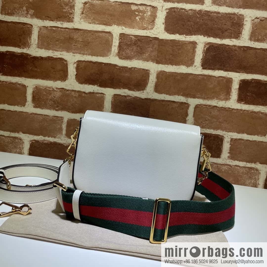 Gucci Horsebit 1955 series mini handbag 658574 meters white