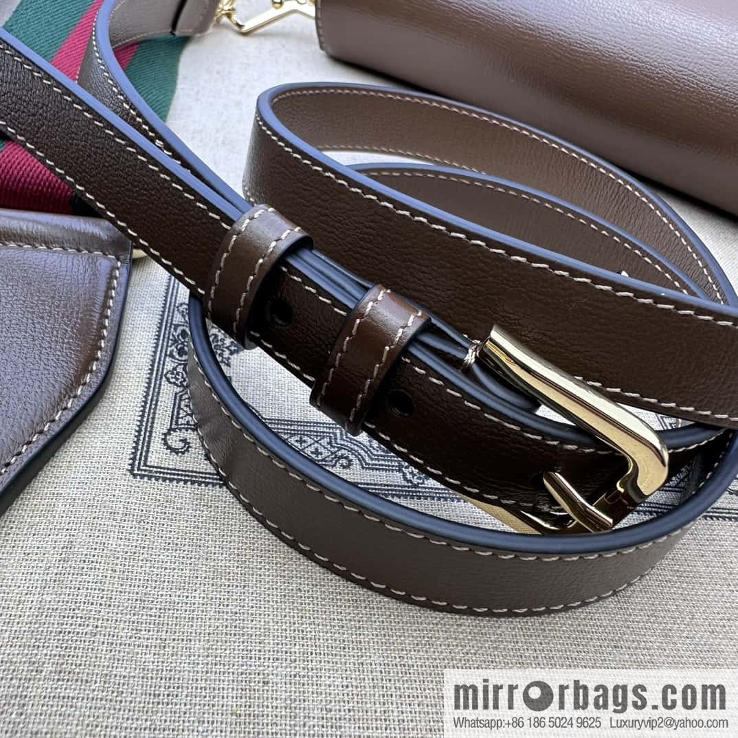Gucci Horsebit 1955 series mini handbag 658574 brown