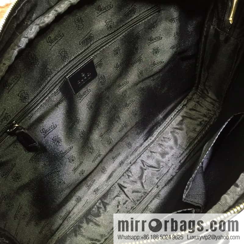 GUCCI GG pressed leather briefcase 201480g pressed