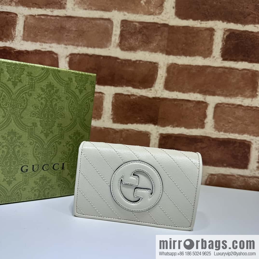 Gucci Blondie series wallet 760336 white