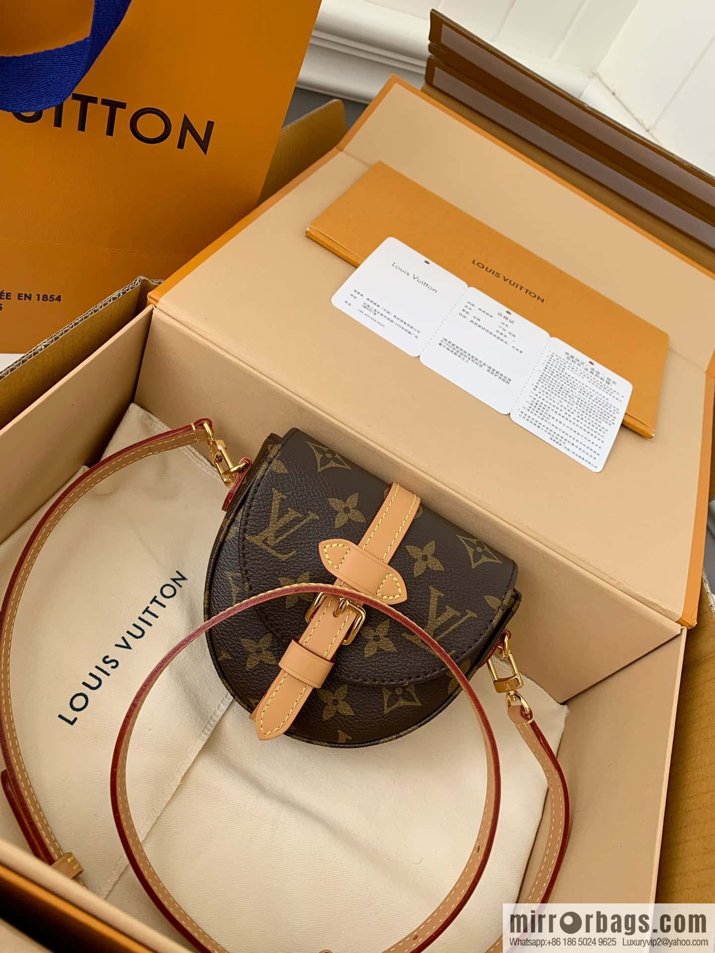 LV M46643 Micro Chantilly