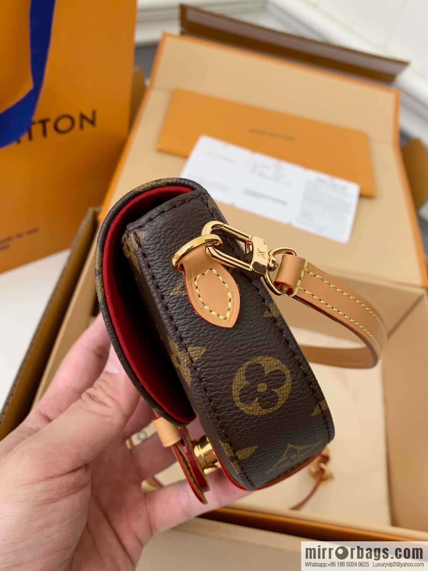 LV M46643 Micro Chantilly