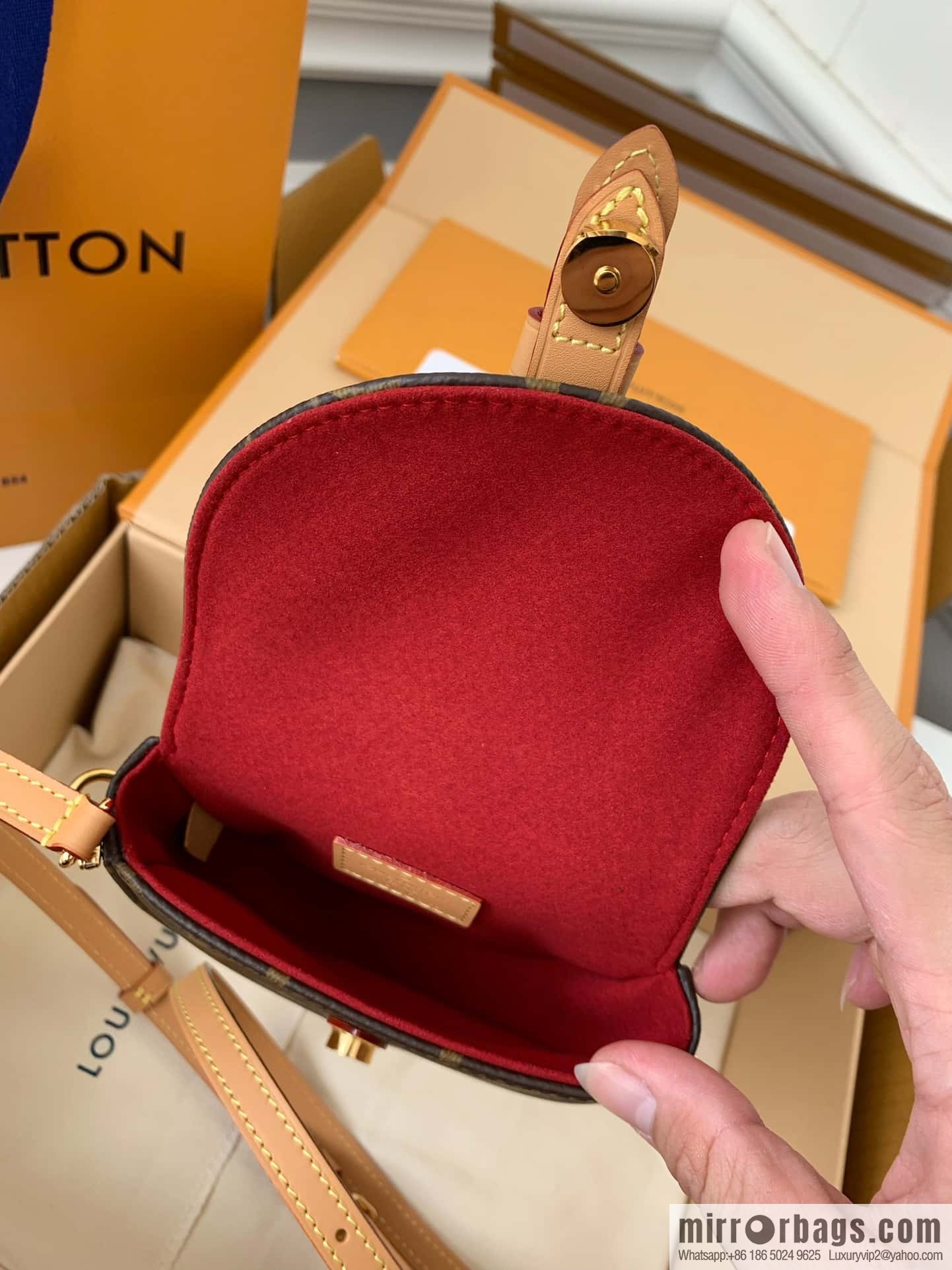 LV M46643 Micro Chantilly