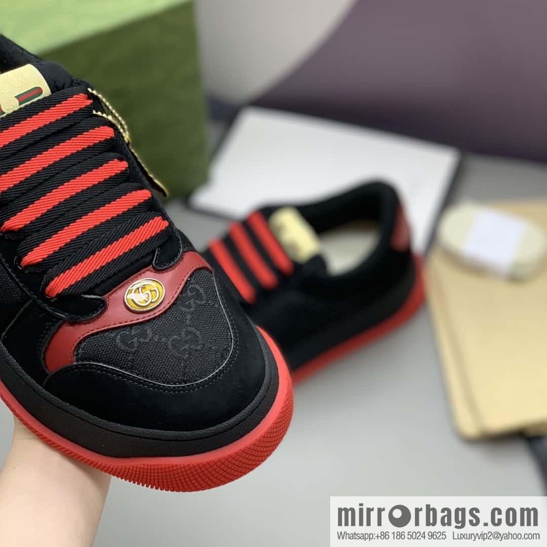 GUCCI couple thick-soled small dirty shoes