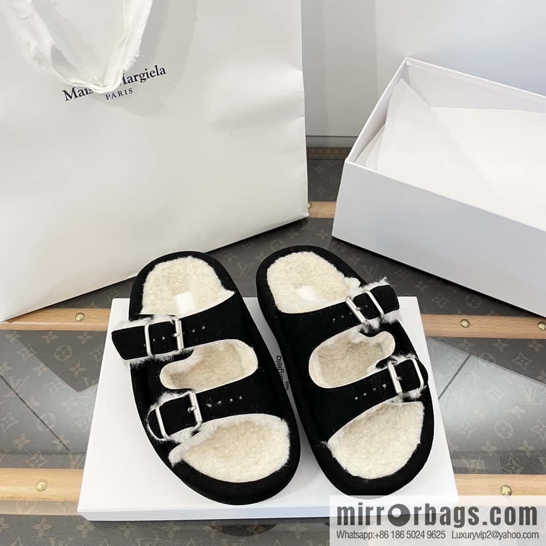Maison Margiela Margiela MM ④ Thick bottom hairy drag