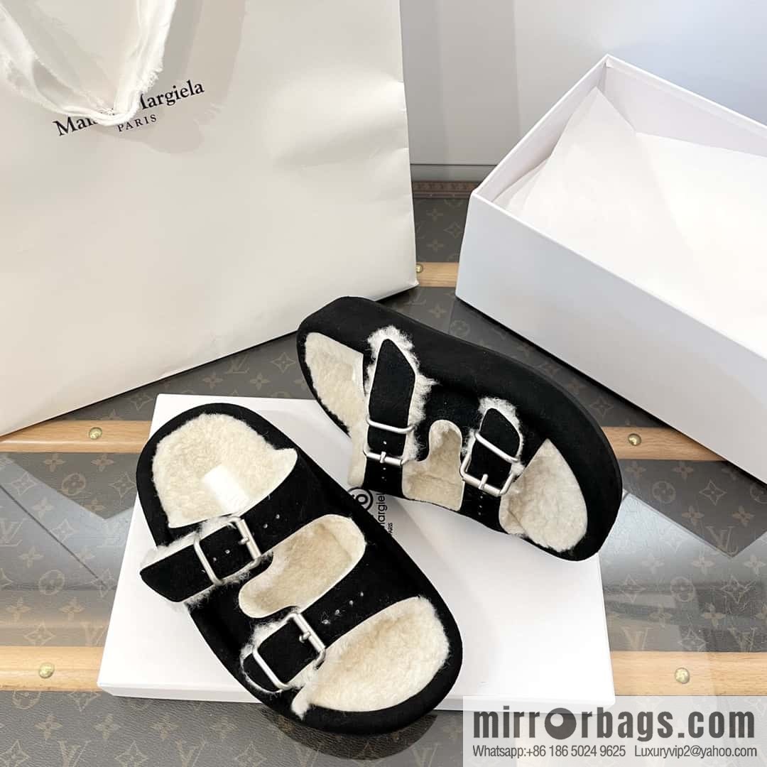 Maison Margiela Margiela MM ④ Thick bottom hairy drag