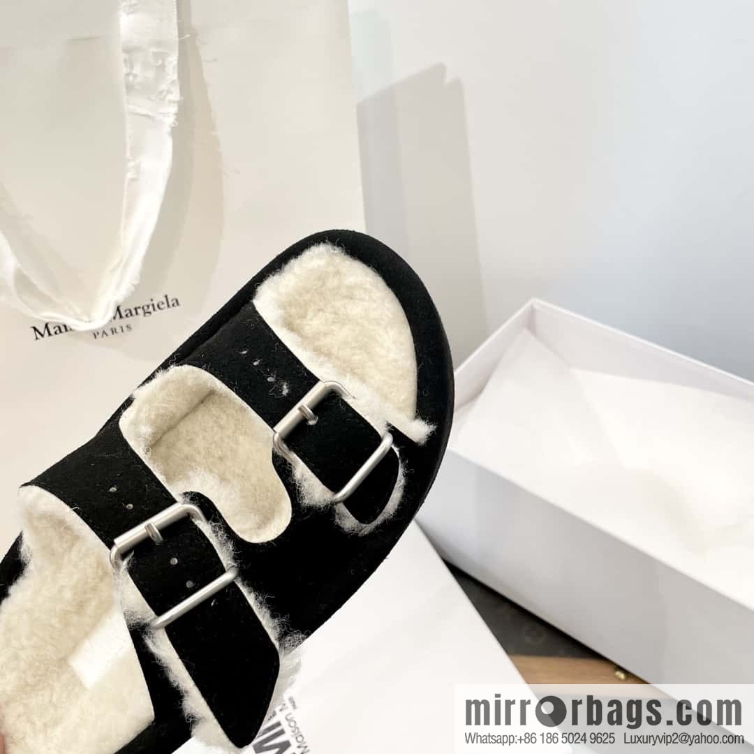 Maison Margiela Margiela MM ④ Thick bottom hairy drag