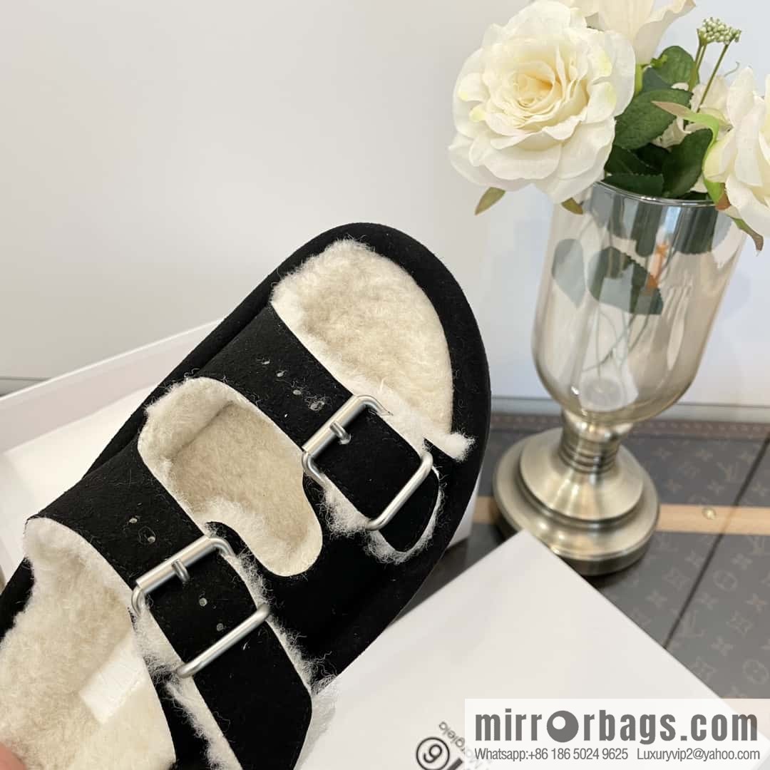 Maison Margiela Margiela MM ④ Thick bottom hairy drag