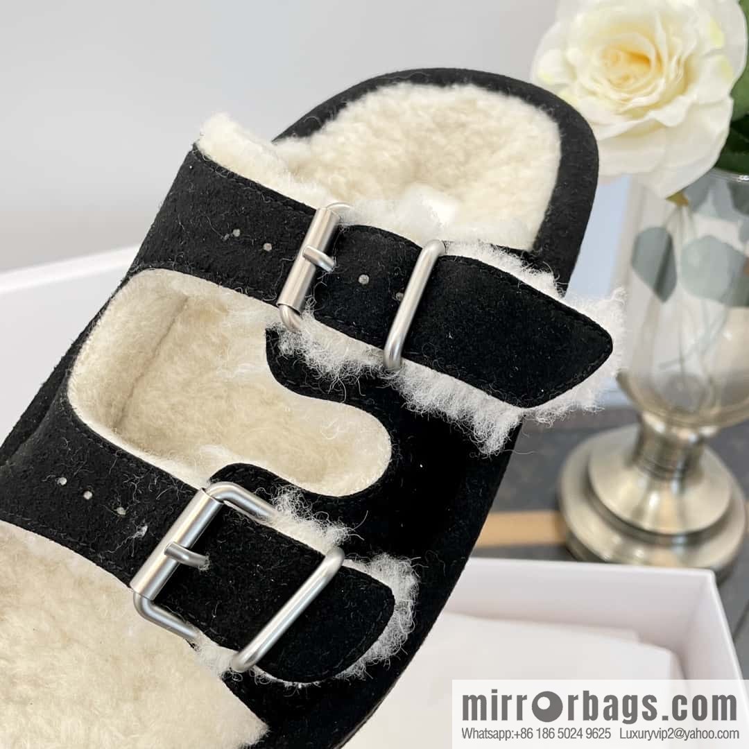 Maison Margiela Margiela MM ④ Thick bottom hairy drag