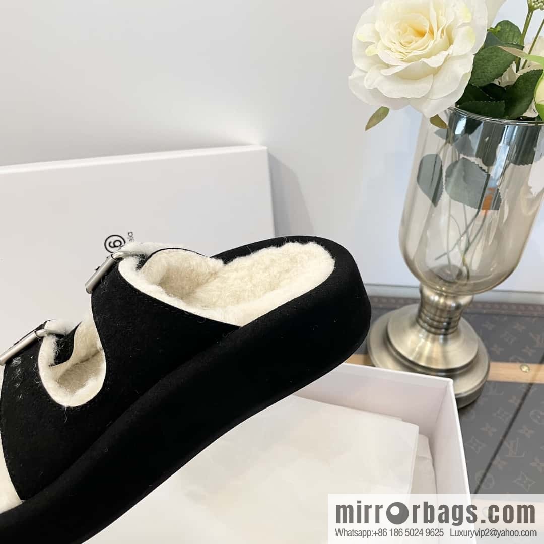 Maison Margiela Margiela MM ④ Thick bottom hairy drag