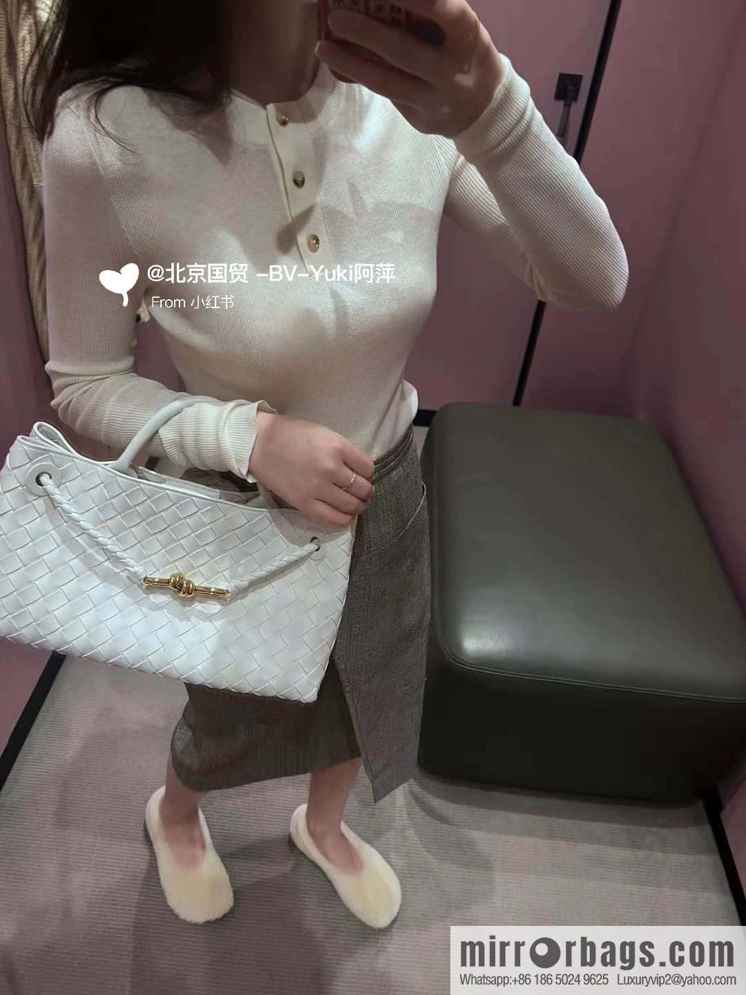 Bottega Veneta wool ballet shoes