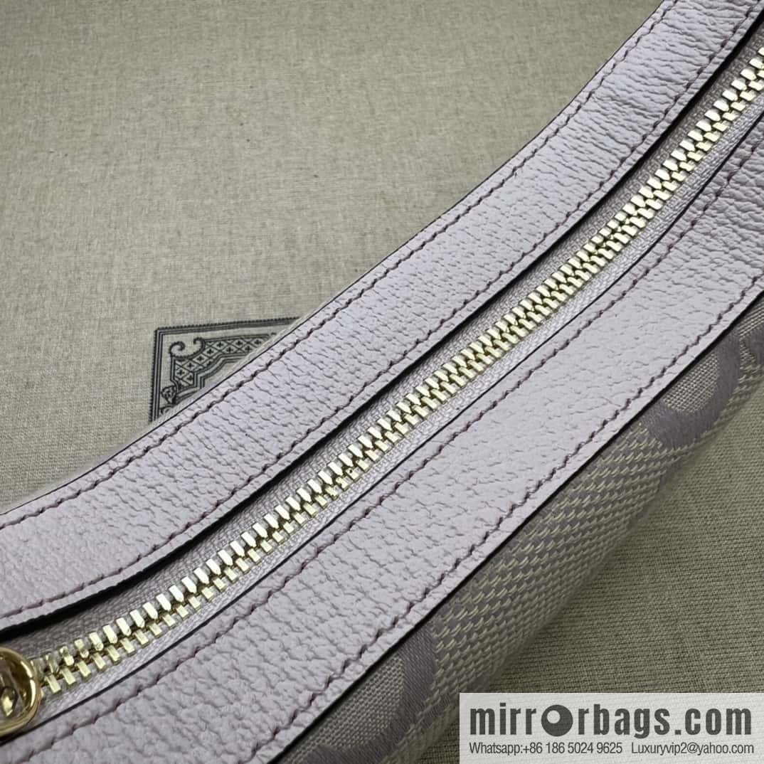 GUCCI Gucci Ophidia series GG mini handbag 658551 large G pink cloth