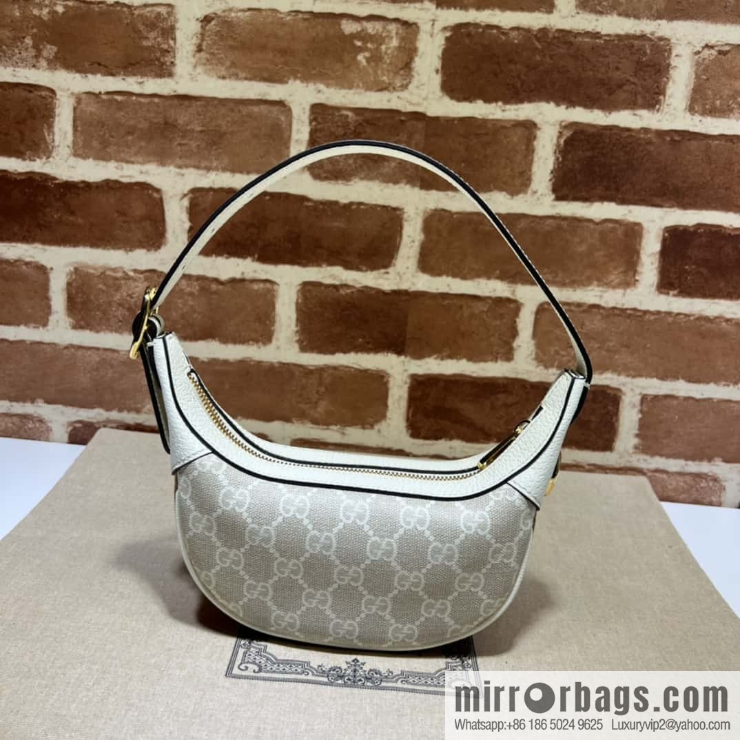 GUCCI Gucci Ophidia series GG mini handbag 658551m glue/beige leather