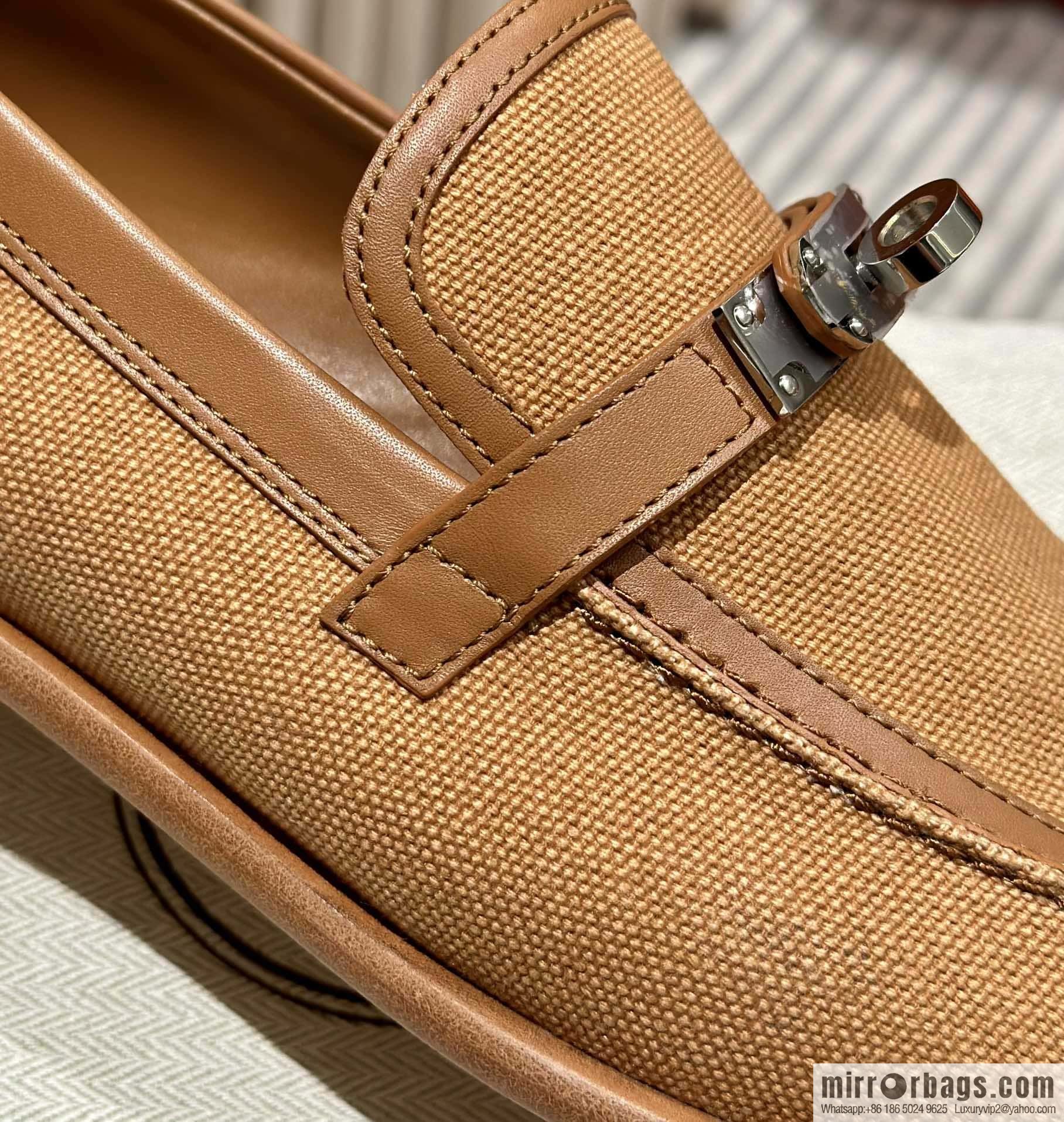 Hermès kelly buckle loafers
