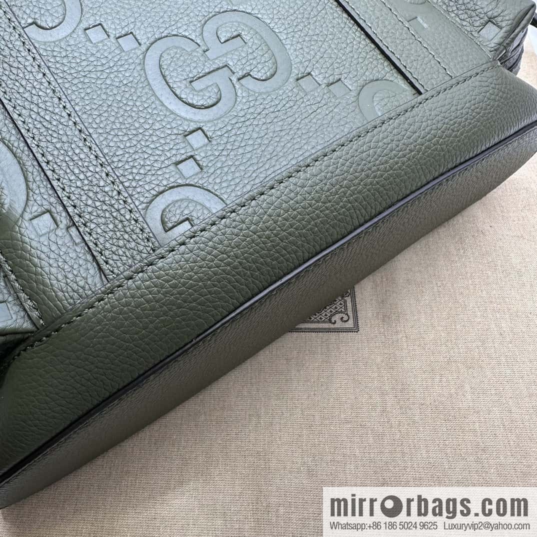GUCCI Gucci Super Double G backpack 625770 Green Li Press G