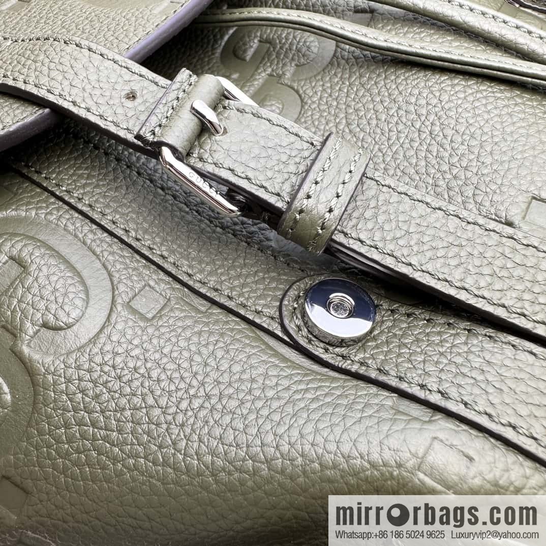 GUCCI Gucci Super Double G backpack 625770 Green Li Press G