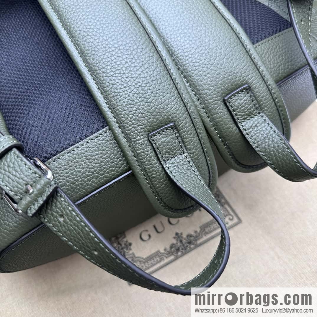 GUCCI Gucci Super Double G backpack 625770 Green Li Press G