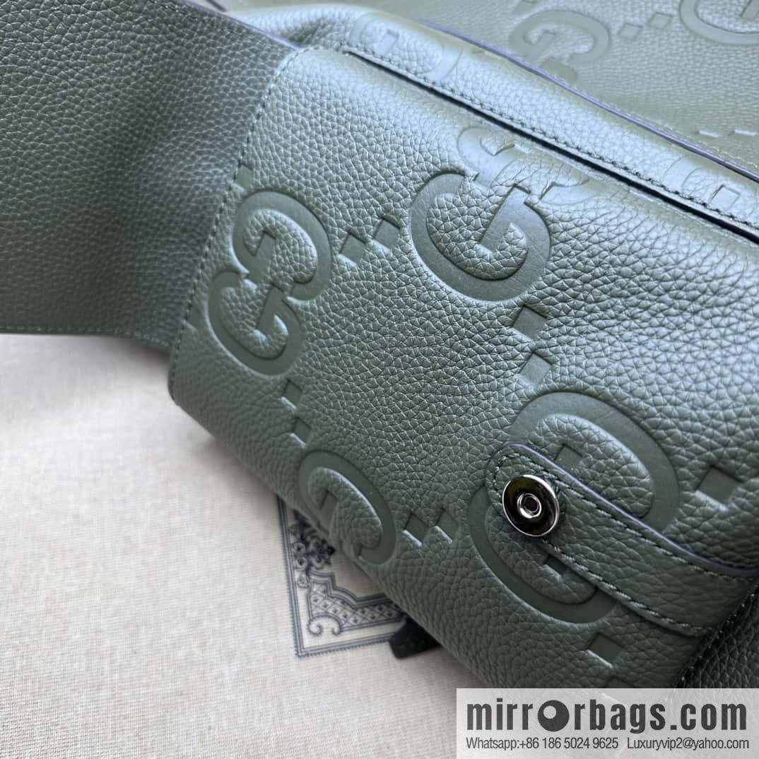 GUCCI Gucci Super Double G backpack 625770 Green Li Press G