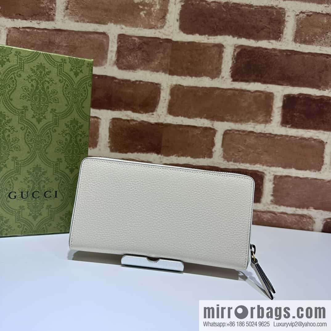 GUCCI Gucci 23 autumn and winter, women's wallet 750458 beige