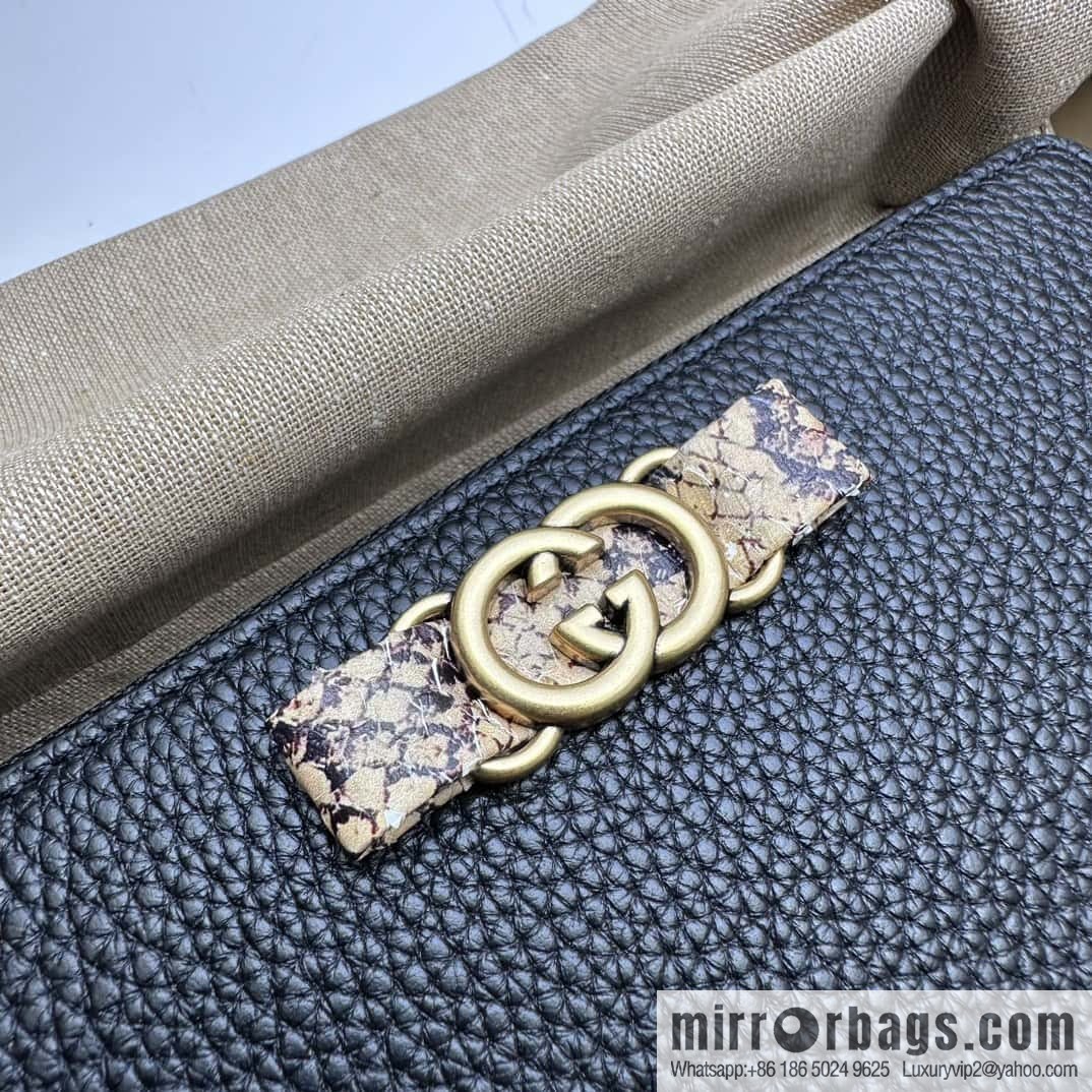 GUCCI Gucci 23 autumn and winter, women's wallet 750458 black
