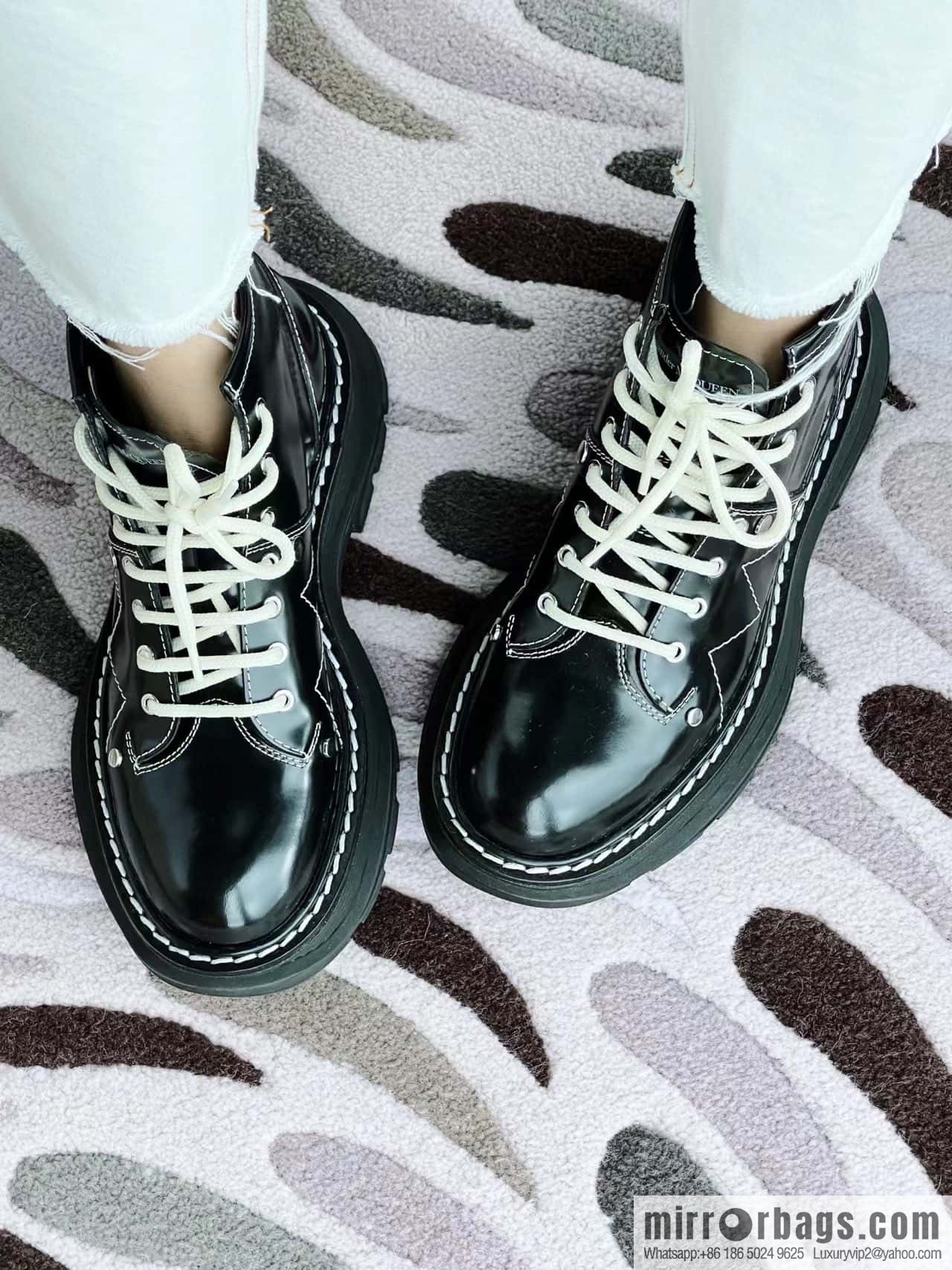 Alexander McQueen, classic Martin boots