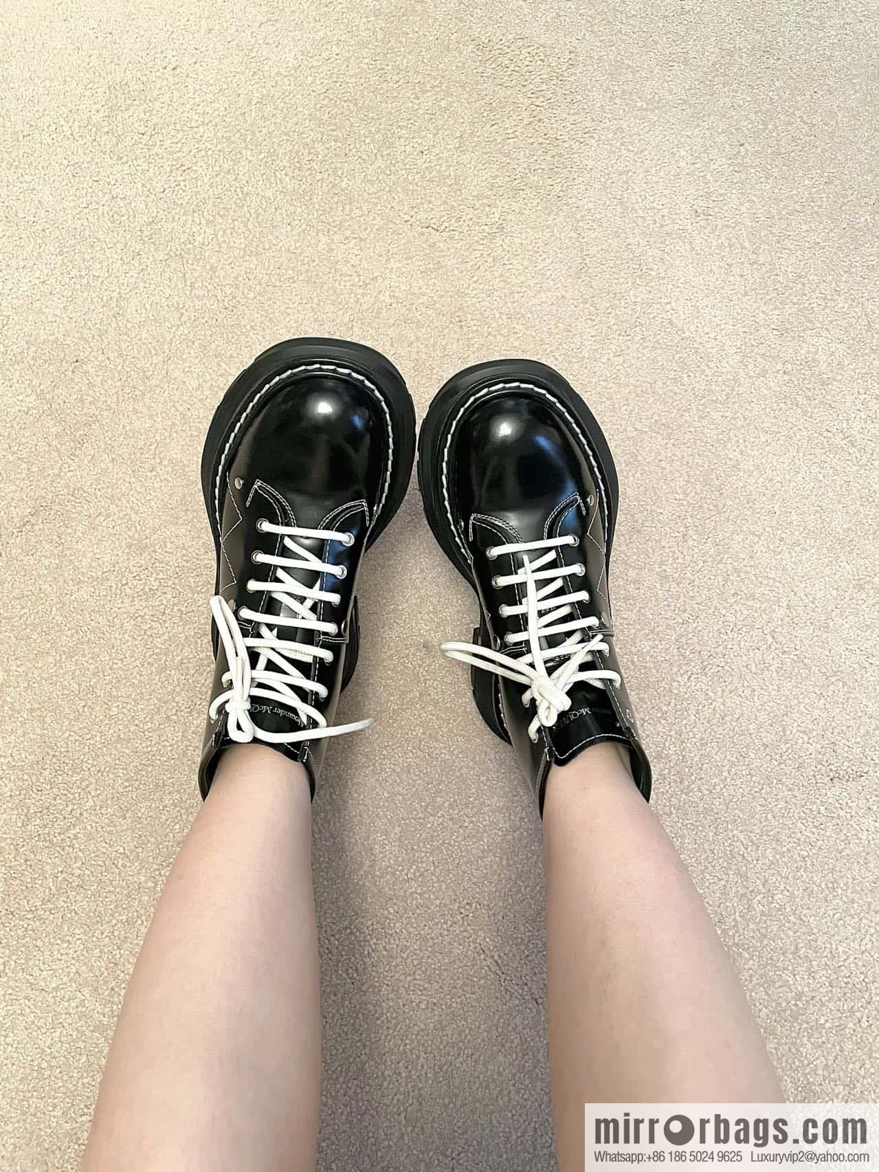 Alexander McQueen, classic Martin boots