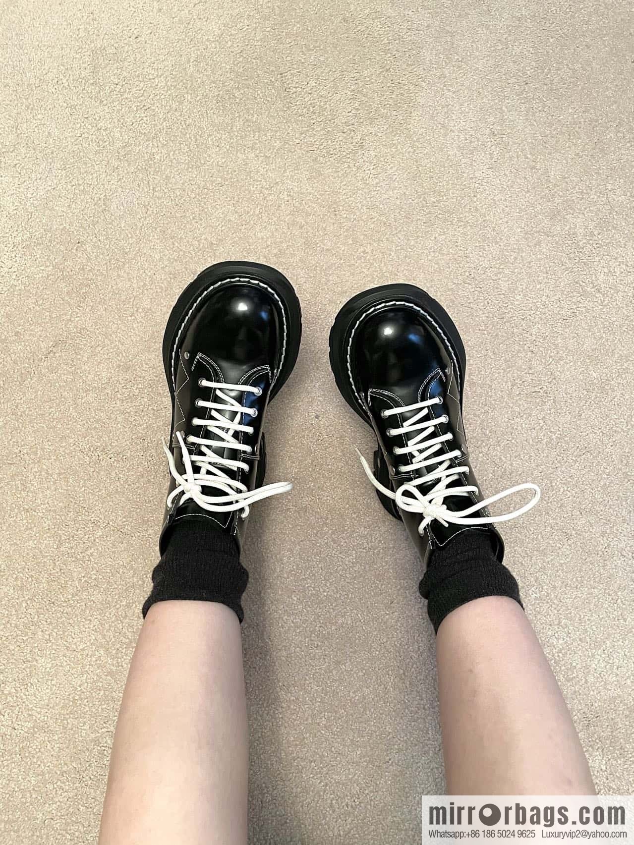 Alexander McQueen, classic Martin boots