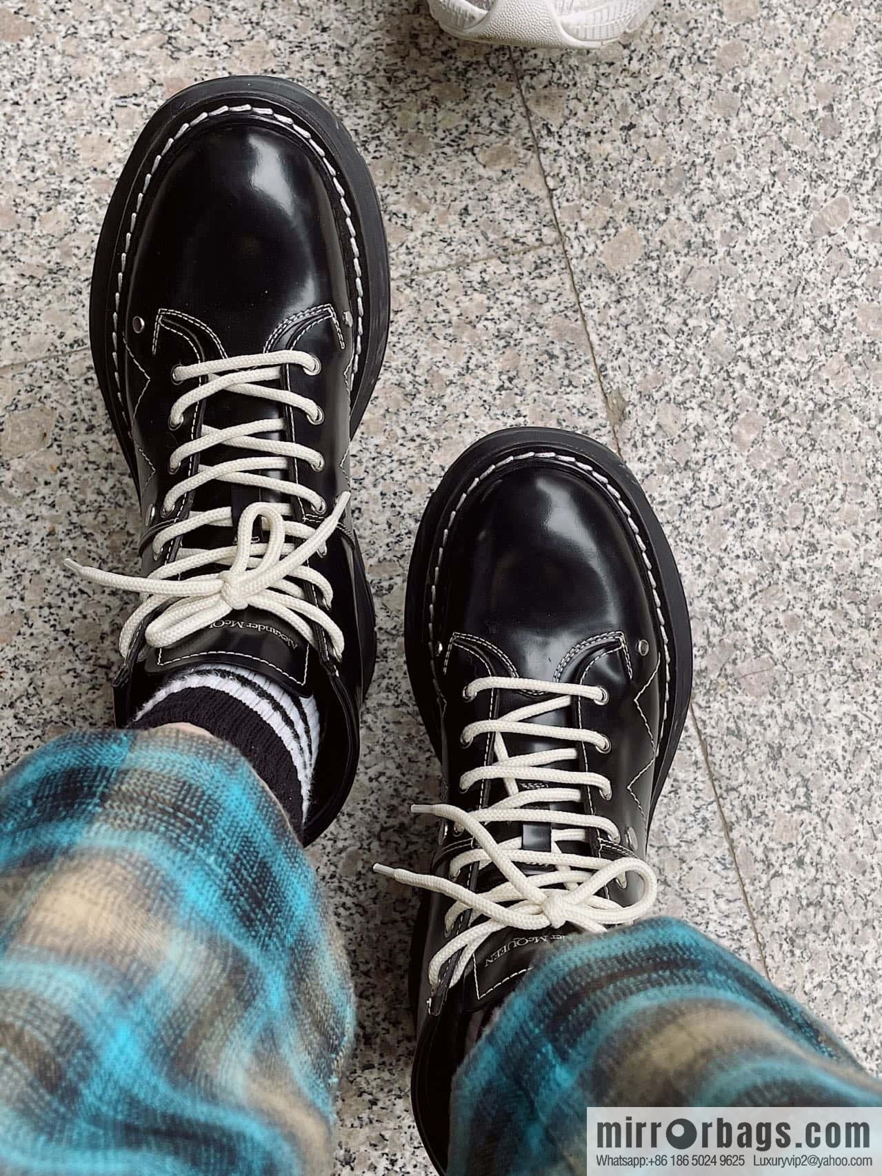 Alexander McQueen, classic Martin boots