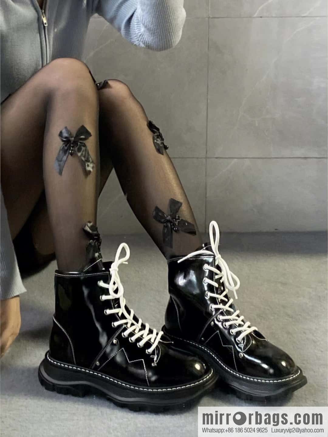 Alexander McQueen, classic Martin boots