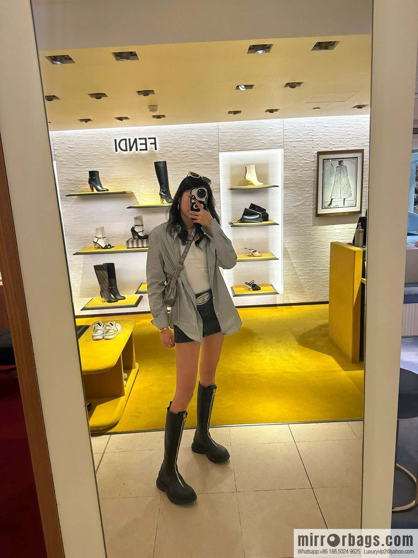 Alexander McQueen Front Zip Platform Knight Boots