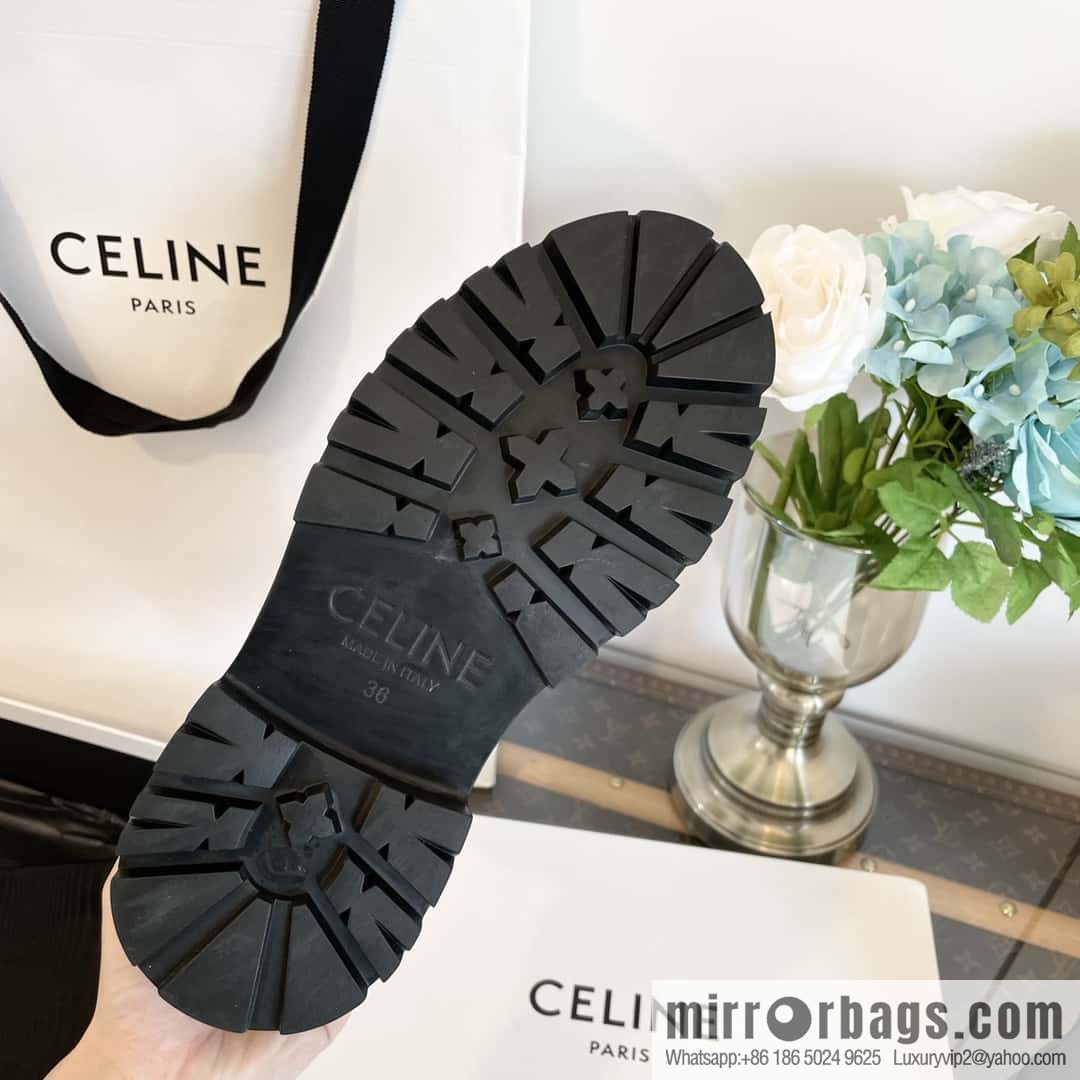 CELINE platform locomotive boots