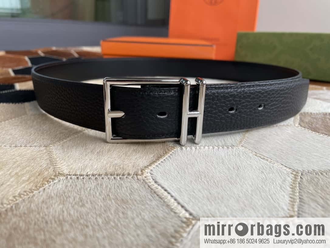 Hermes Nathan 32 PVD Double Sided Belt Belt